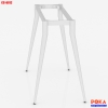 Chân bàn ống côn 1 tầng 600x1200mm CC-6012