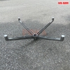 Chân ghế hợp kim nhôm BJS-A009