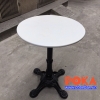 Mặt bàn đá marble tròn 60cm