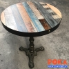 Mặt bàn gỗ melamine tròn MG-MLT60
