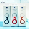 Bao Da Airtag Wiwu Leather Key Ring