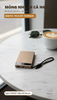 Pin dự phòng Bagi P12 siêu mỏng 10.000mAh PD 22.5W