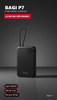 Pin dự phòng Bagi P7 10.000mAh sạc nhanh 22.5W