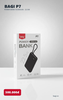 Pin dự phòng Bagi P7 10.000mAh sạc nhanh 22.5W