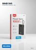 Pin dự phòng Bagi S45 10.000mAh sạc nhanh 45W