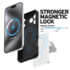 Ốp Lưng ITSKINS Hybrid R Nylon Magsafe iPhone 18 - 18 Pro - Black