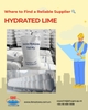 How to Import Hydrated Lime — And Where to Find a Reliable Supplier