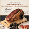 Đùi Heo Muối Mini Duroc Gran Reserva Ủ 15 Tháng Với Nấm Truffle 925gr