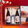 Hộp Quà Daruma Rượu Sake Nishinoseki Hana 720ml