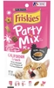 Bánh thưởng cho mèo - Friskies Party Mix With Chicken and Flavors of Turkey & Bacon 60g