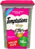 TEMPTATIONS Crunchy and Soft Cat Treats - Blissful Catnip Flavor 454gr