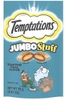 TEMPTATIONS JUMBO STUFF Crunchy and Soft Cat Treats - Tempting Tuna Flavor 70g