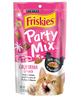 Bánh thưởng cho mèo - Friskies Party Mix With Chicken and Flavors of Turkey & Bacon 60g