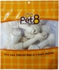 Pet8 HL05 White Bone Rawhide 4-5.5" 12pcs