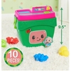 CoComelon Veggie Fun Learning Basket, Đồ chơi giả vờ chơi thực phẩm, Học tập và giáo dục mẫu giáo, 10 món, Âm nhạc và âm