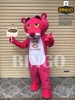 Mascot báo hồng 02