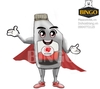 Mascot chai dầu nhớt Indemitsu