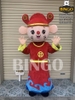 Mascot chuột thần tài