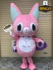 Mascot Con Cáo Hồng