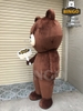 Mascot Gấu Brown Mập