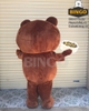 Mascot Gấu Brown Mập