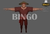 Mascot 3D papa sữa Kun