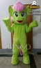 Mascot Unicorn Xanh
