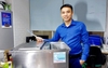 Bể tách mỡ âm sàn 200 lít Inox 304 siêu VIP