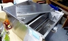 Bể tách mỡ âm sàn 200 lít Inox 304 siêu VIP