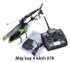 Máy bay 4 kênh bay ngoài trời FX078 helicopter 912