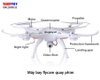 Đĩa bay điều khiển x5sw camera FPV HD