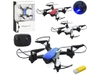 Flycam giá rẻ loại mini drone bay xa 100m có nhào lộn 360 pin sạc D980 ko camera