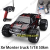 Xe tốc độ cao monter truck 1/18 rc a979  chạy 50km