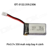 PIn sạc 3.7v 350mah lipo cho quadcopter