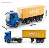 xe container điều khiển dài 80cm pin sạc