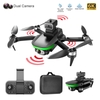 Máy bay 4 cánh flycam drone 6k HD không chổi than, giữ độ cao S50