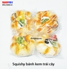 Squishi bánh mì kem trái cây 9cm