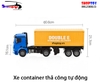 Xe container điều khiển từ xa tháo công mở cửa 1675