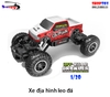 Xe địa hình điều khiển monter tỉ lệ 1-20 rock crawler 4wd 1020-1