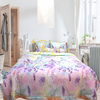 Bộ chăn ga gối ra giường lụa tencel siêu mềm mịn Hàn Quốc Julia 824BC