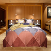 Bộ chăn ga gối lụa Hàn Quốc, drap trải giường siêu mát mịn Julia 861