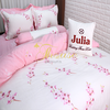 Bộ chăn ga gối drap giường 100% cotton sợi bông Hàn Quốc Julia 255