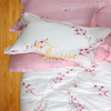 Bộ chăn ga gối drap giường 100% cotton sợi bông Hàn Quốc Julia 255