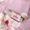 Bộ chăn ga gối drap giường cotton satin Hàn Quốc Julia 404