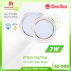 ĐÈN LED PANEL TRÒN RẠNG ĐÔNG 7W PT05 110/7W