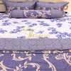 Bộ chăn ga gối drap giường 100% cotton sợi bông Hàn Quốc Julia 244BC