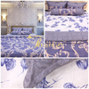 Bộ chăn ga gối drap giường 100% cotton sợi bông Hàn Quốc Julia 244BC