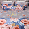 Bộ chăn ga gối drap giường cotton satin Hàn Quốc Julia 486