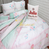 Bộ chăn ga gối ra giường lụa tencel siêu mềm mịn Hàn Quốc Julia 867BC