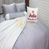 Bộ chăn ga gối ra giường lụa tencel siêu mềm mịn Hàn Quốc Julia 881